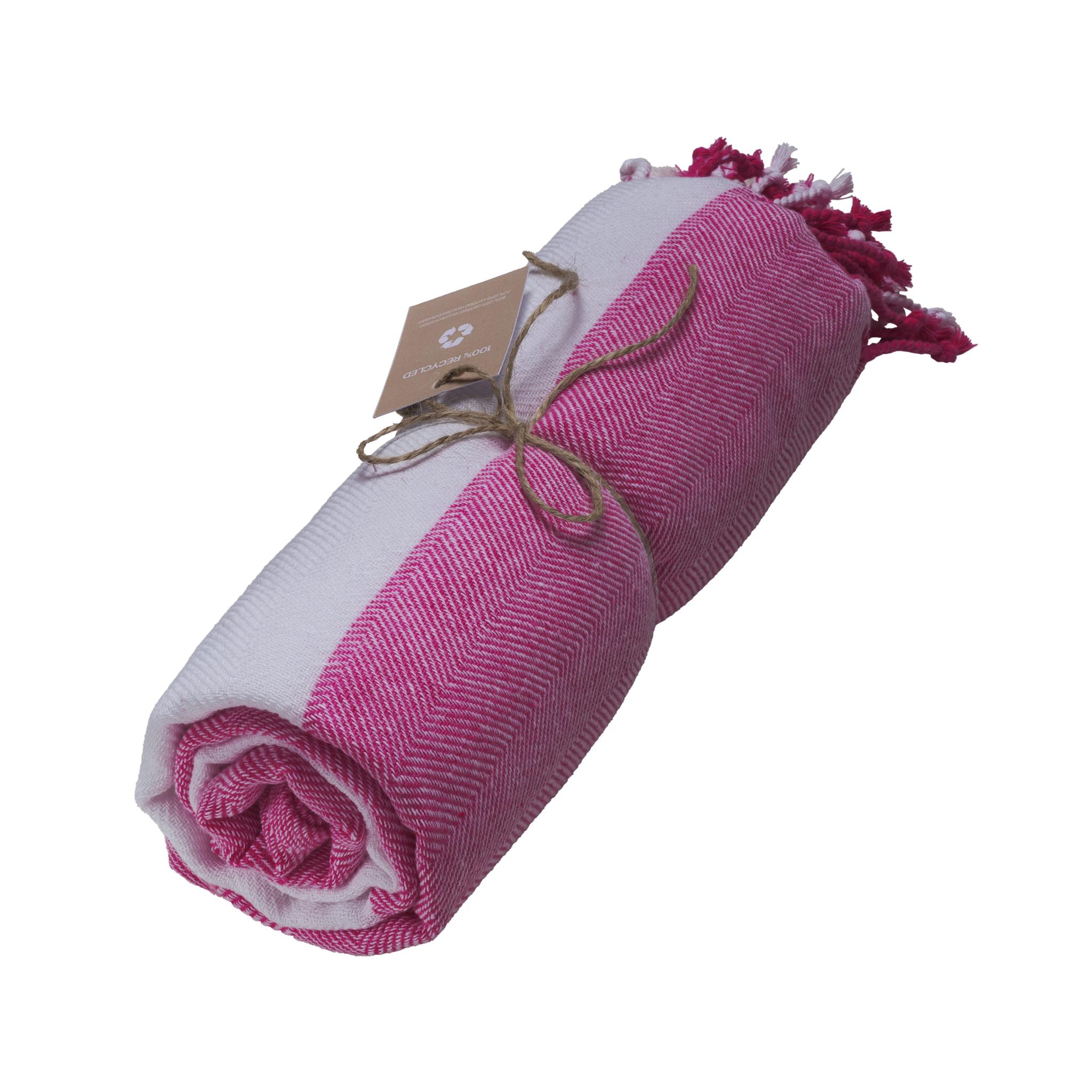Telo mare/Fouta in cotone riciclato 180 g/m2 certificato GRS Telo mare/Fouta in cotone riciclato 180 g/m2 certificato GRS